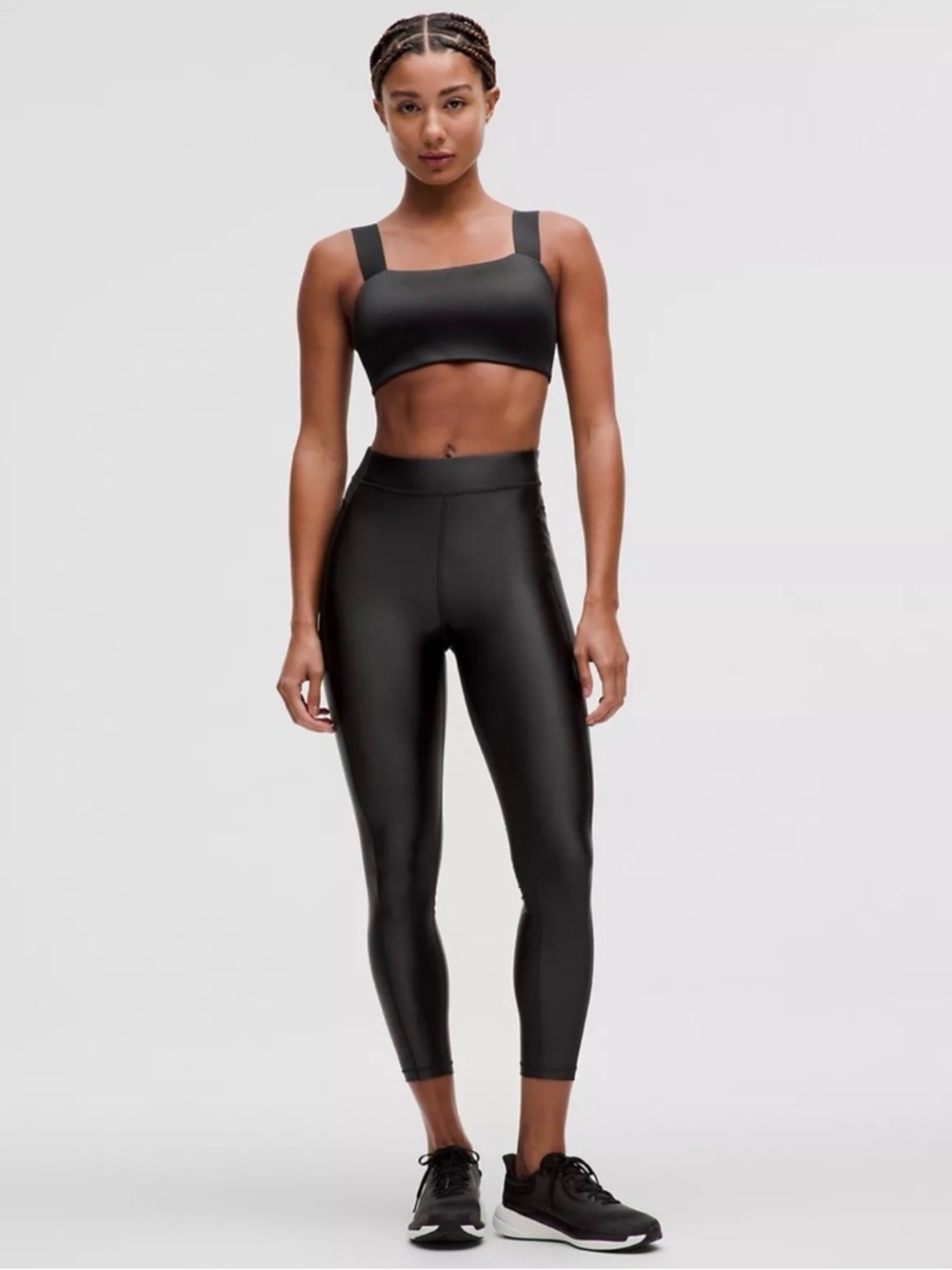 Lululemon Satin Shine High-Rise Tight Leggings 6 Black 28"  New without Tags